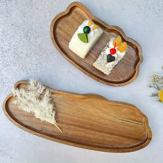 Japanese Style Wooden Tea Tray