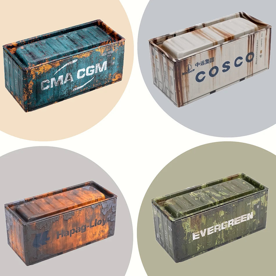 Mini Industrial Style Storage Boxes