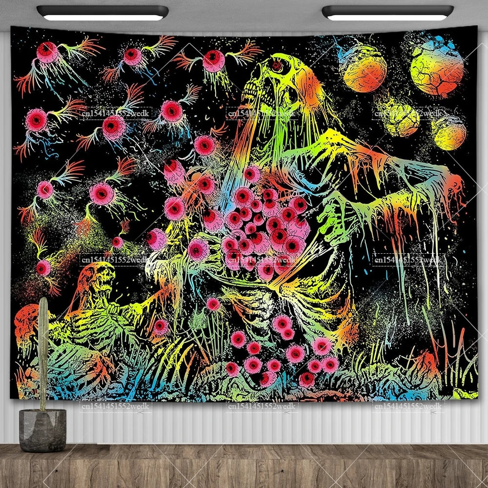 Skull Tapestry