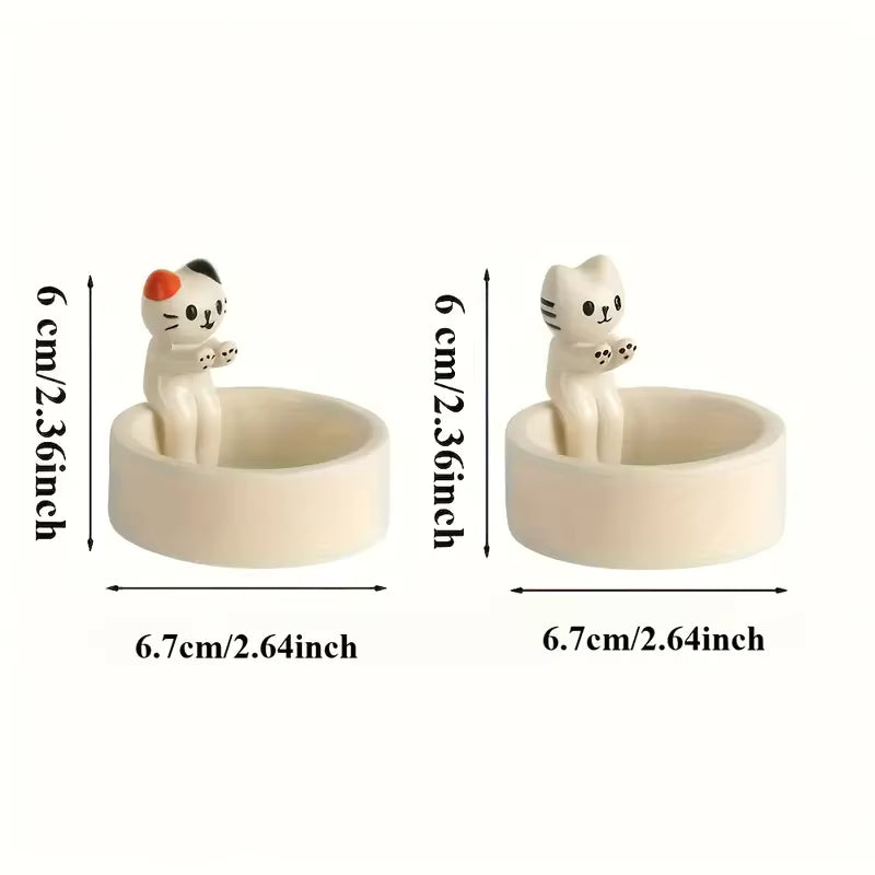 Kitten Candle Holder