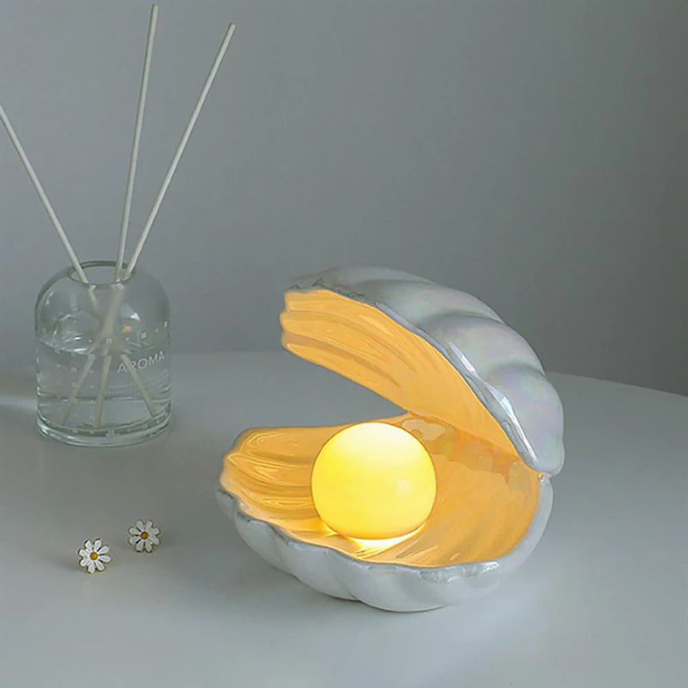 Ceramic Pearl Lamp