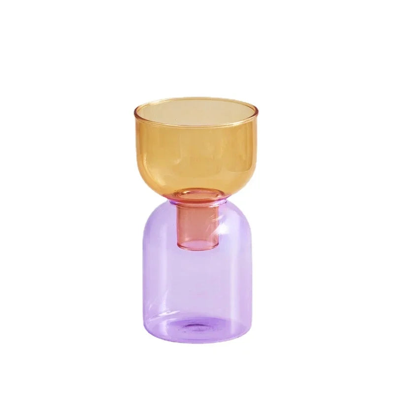 2pc Colorful Mini Vases