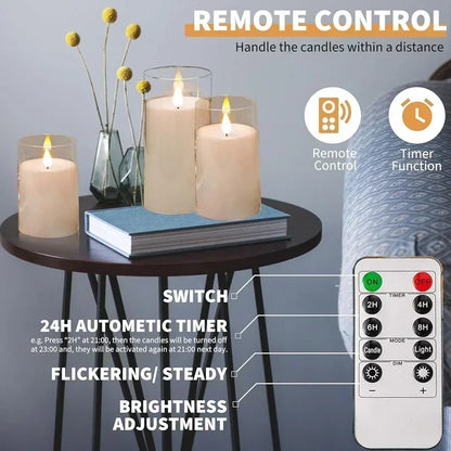 Acrylic Flameless Candles