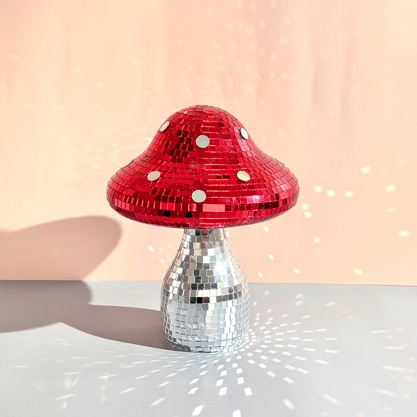 Retro Disco Mushroom Ornament