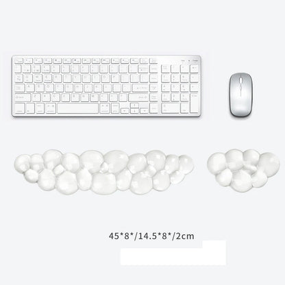 Cloud Keyboard and Mouse Wrist Rest