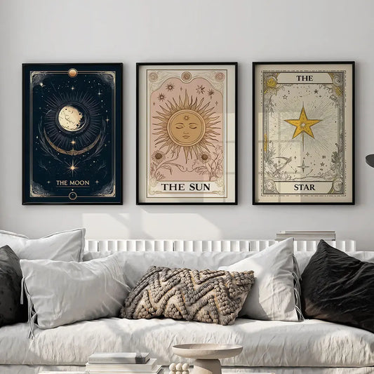 Celestial Tarot Canvas Art Print
