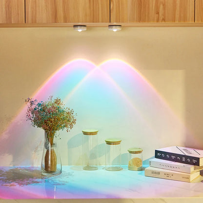 Battery-Powered Sunset Light