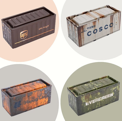 Mini Industrial Style Storage Boxes