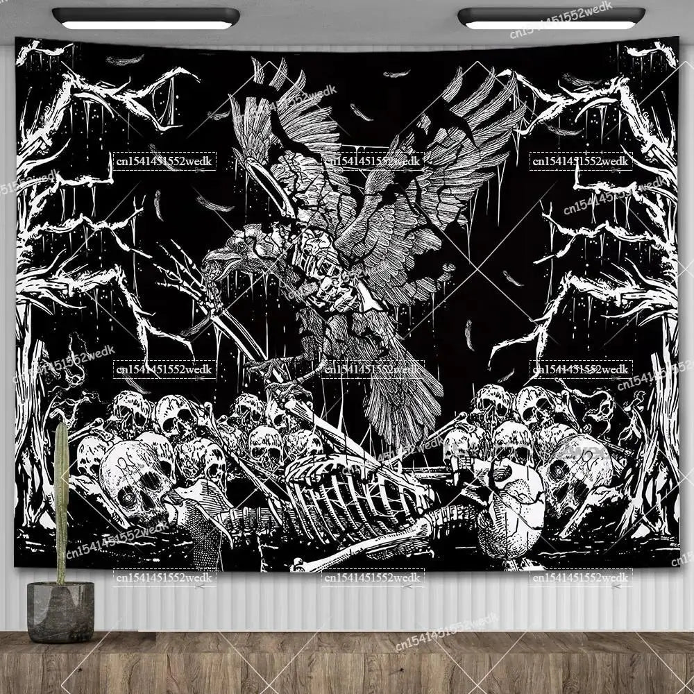 Skull Tapestry