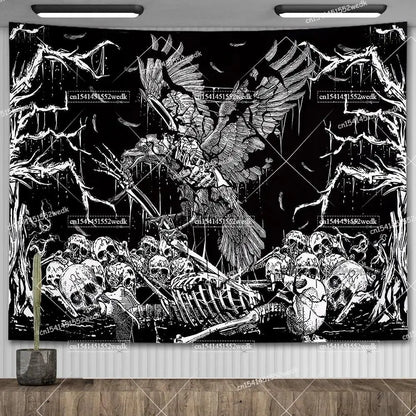 Skull Tapestry