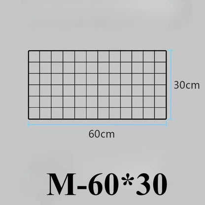 DIY Grid Wall Decor Hanging Rack