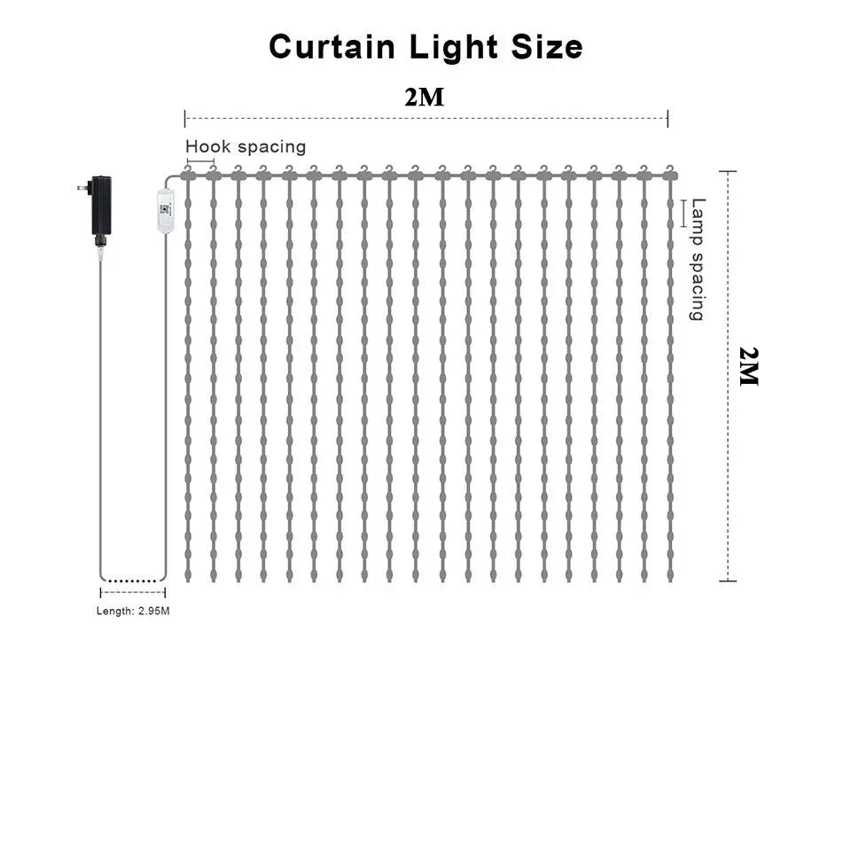 Smart LED Curtain Light