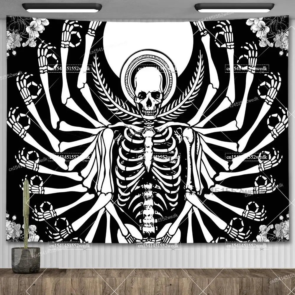 Skull Tapestry