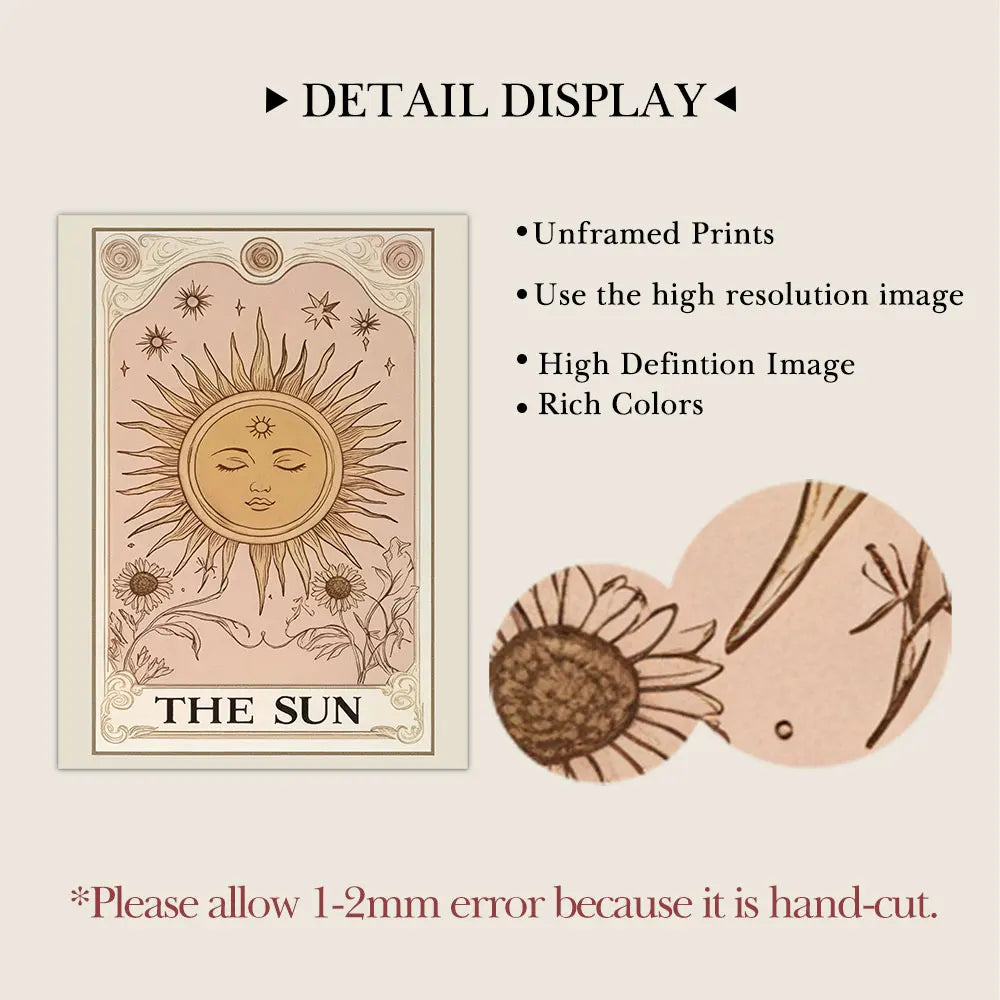 Celestial Tarot Canvas Art Print