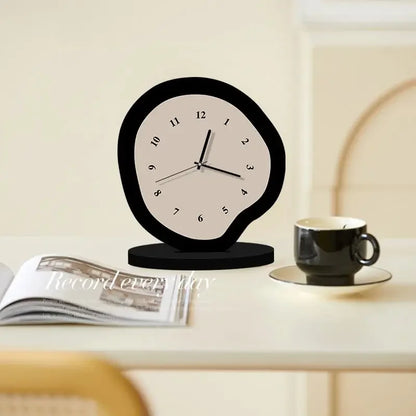 Cream Style Desktop Clock