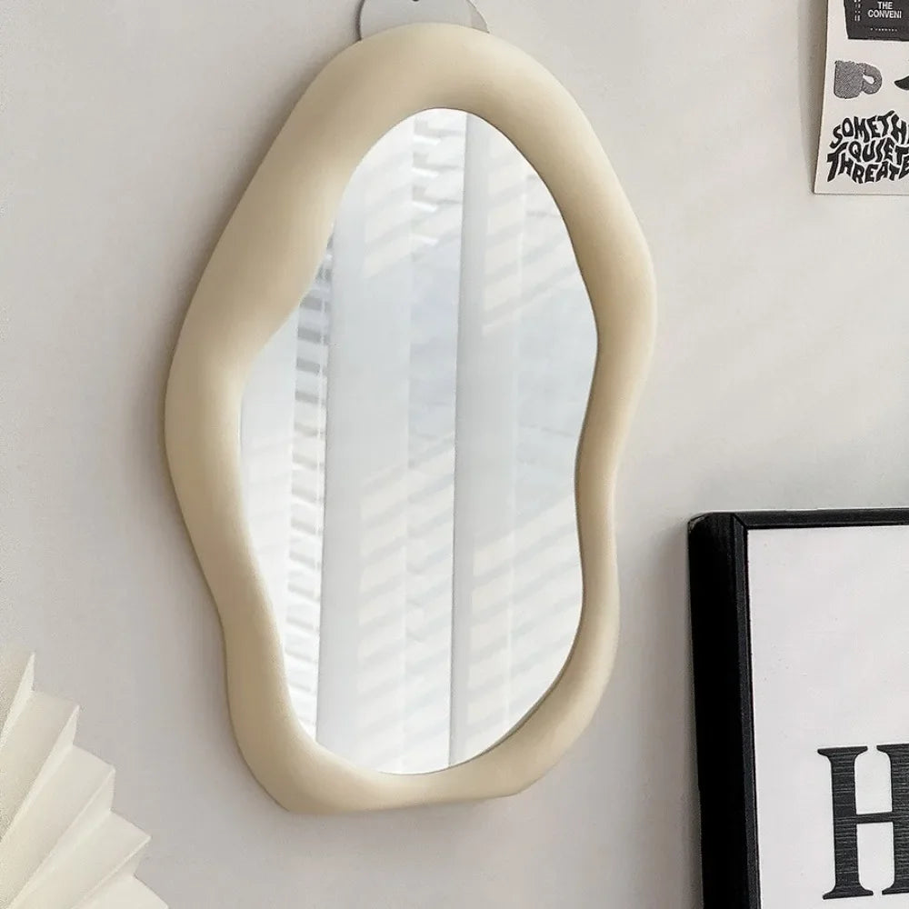 Cream Style Makeup Mirror