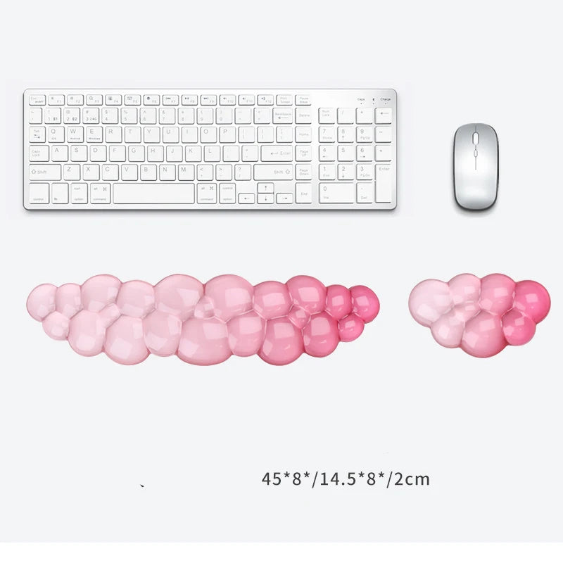 Cloud Keyboard and Mouse Wrist Rest