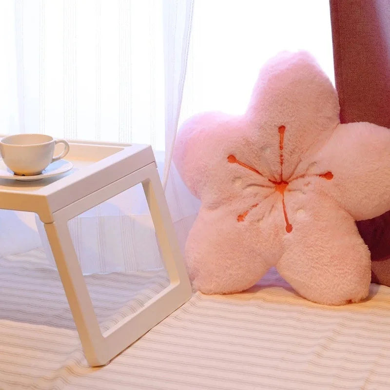 Cherry Blossom Flower Pillow