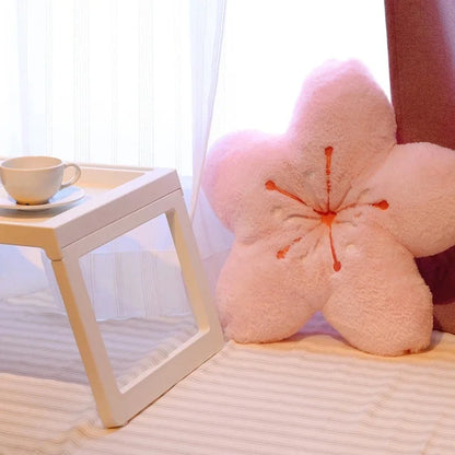 Cherry Blossom Flower Pillow