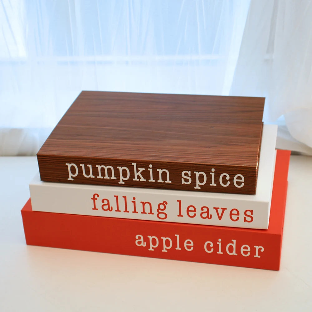 Luxury Fake Book Set
