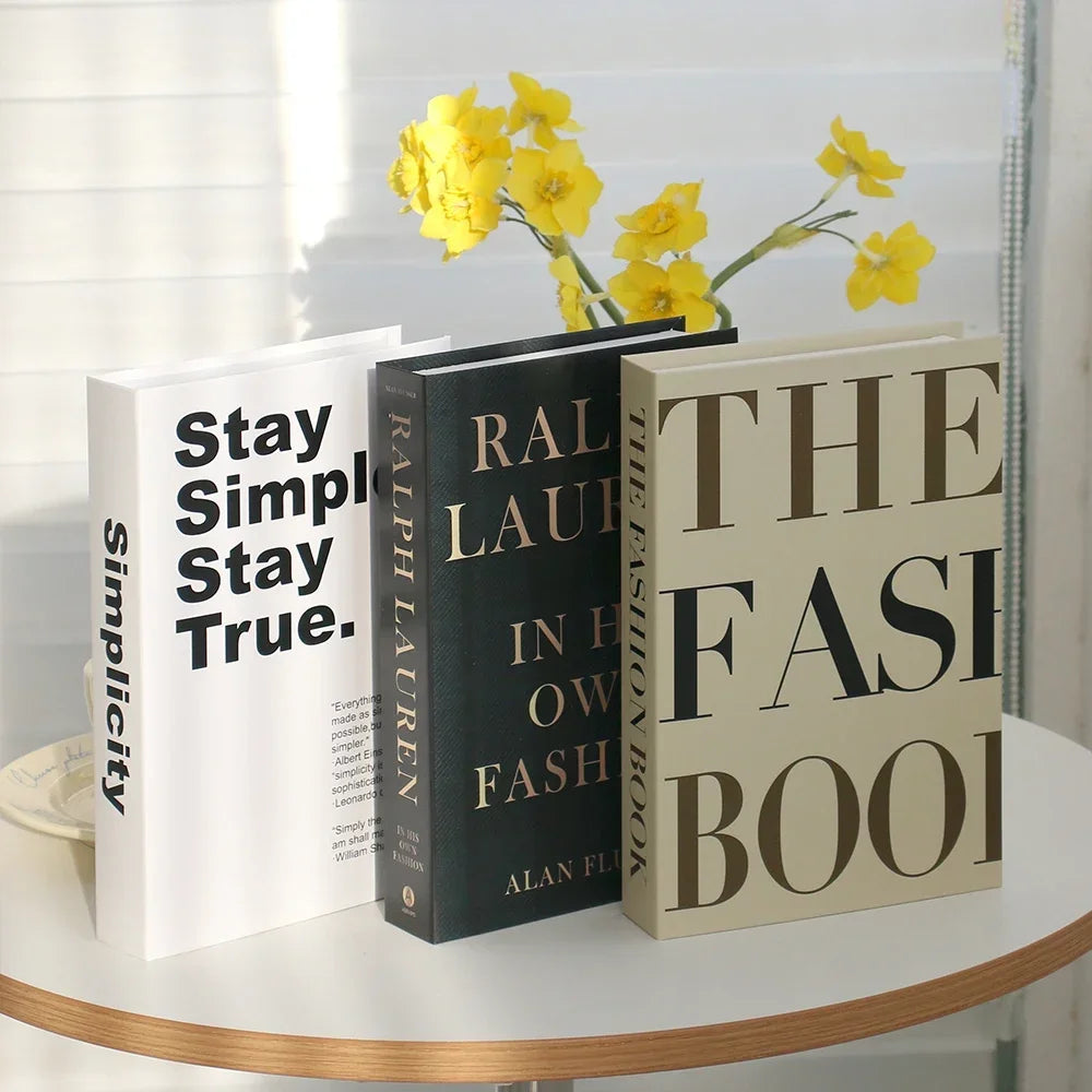Luxury Fake Book Set
