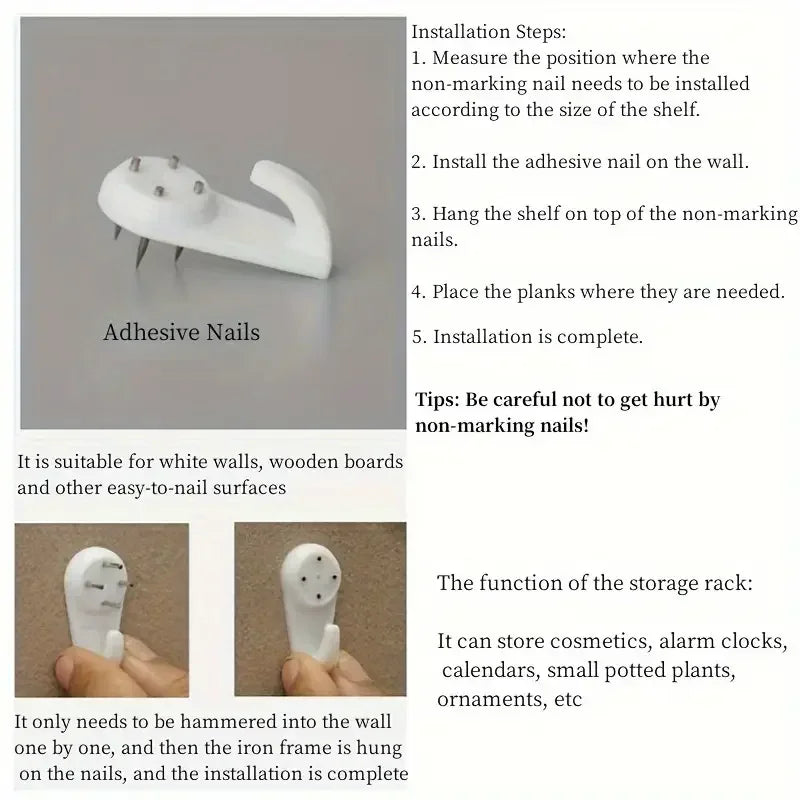 Iron Cloud Wall Shelf