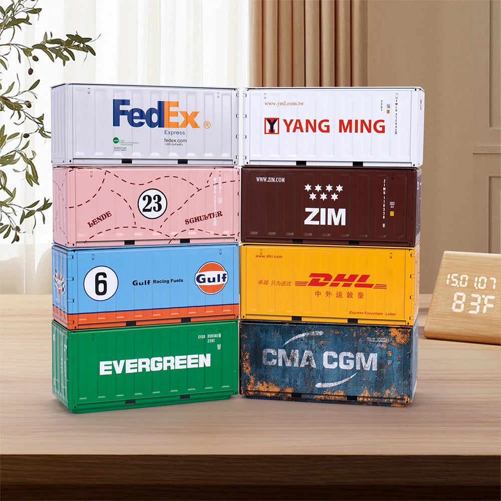 Mini Industrial Style Storage Boxes