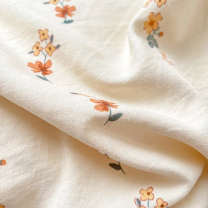 Retro Autumnal Floral Bedding Set