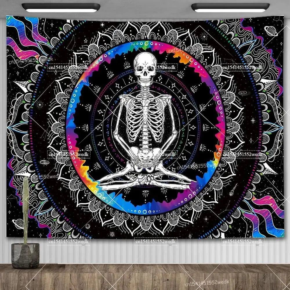 Skull Tapestry