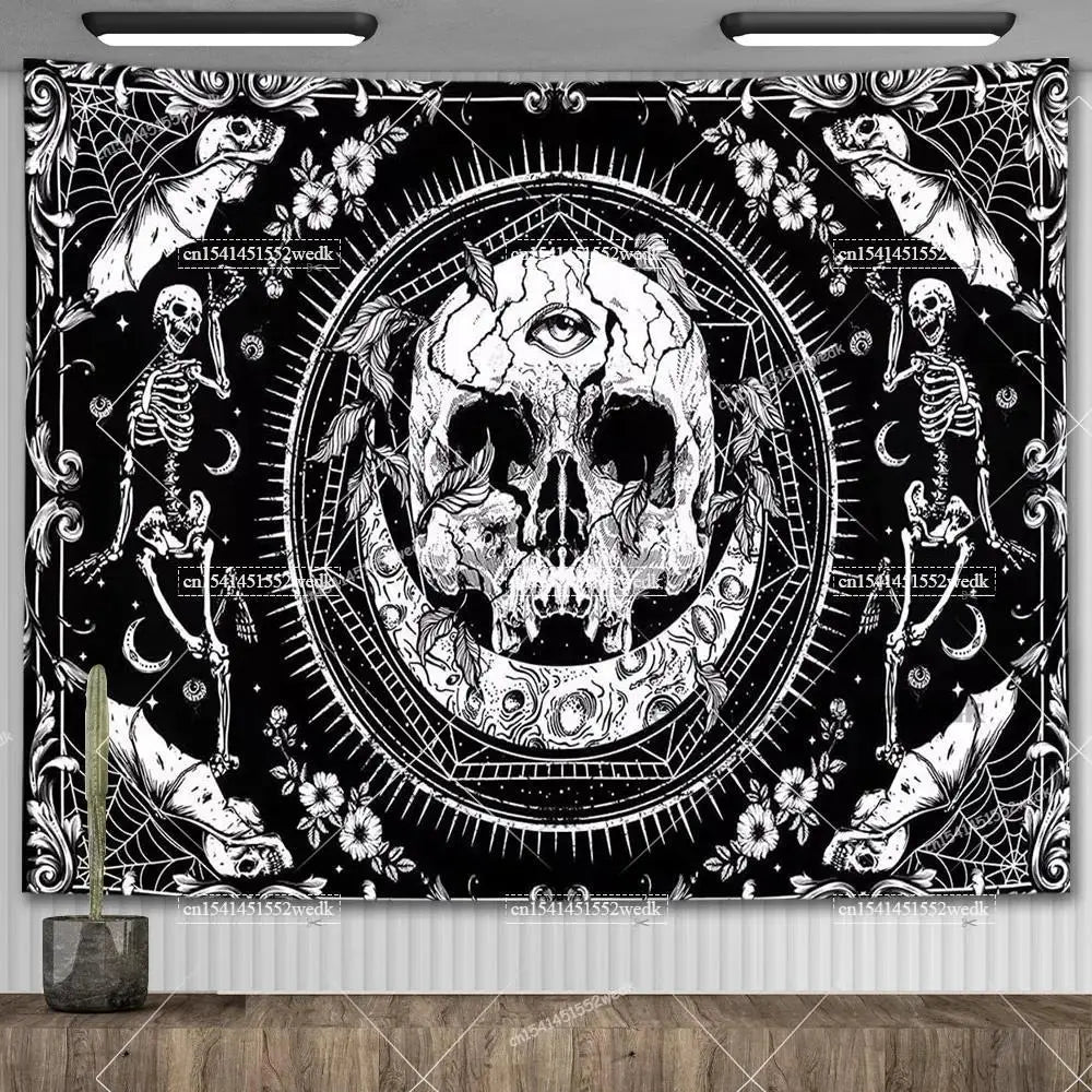 Skull Tapestry