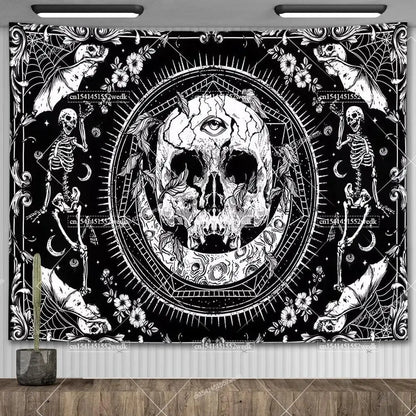 Skull Tapestry