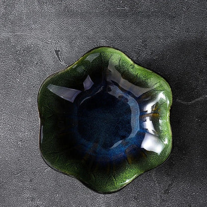 Lotus Leaf-Shaped Jewelry Tray