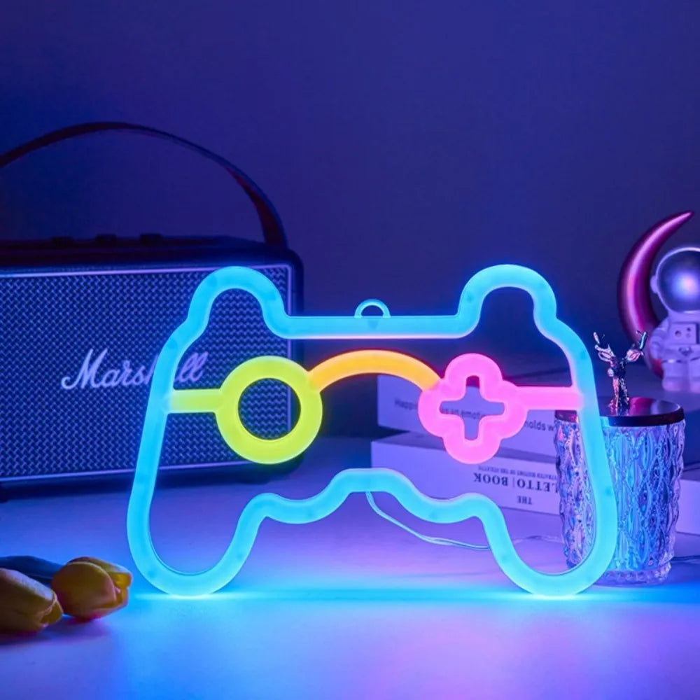 Game Console Neon Light