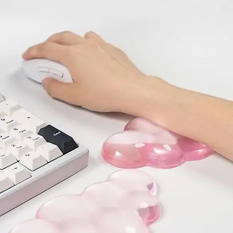 Cloud Keyboard and Mouse Wrist Rest