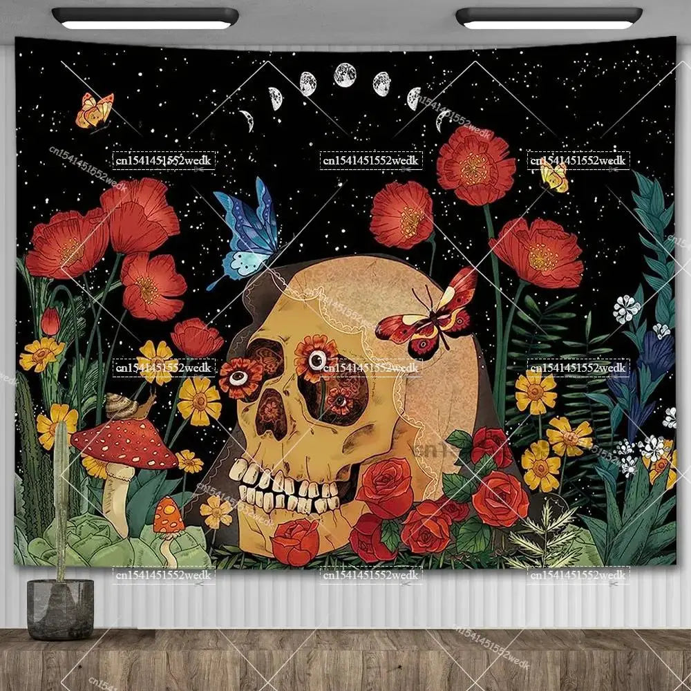 Skull Tapestry