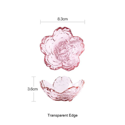3pcs Cherry Blossom Sauce Dishes