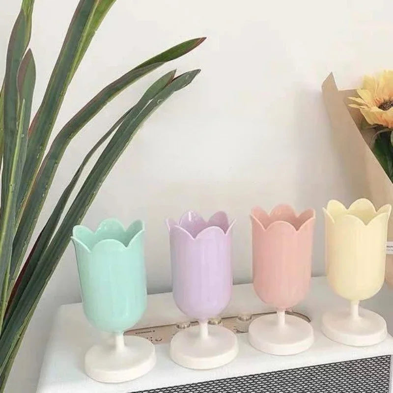 Pastel Tulip Pen Holder
