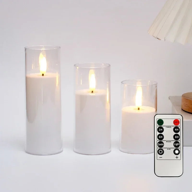 Acrylic Flameless Candles