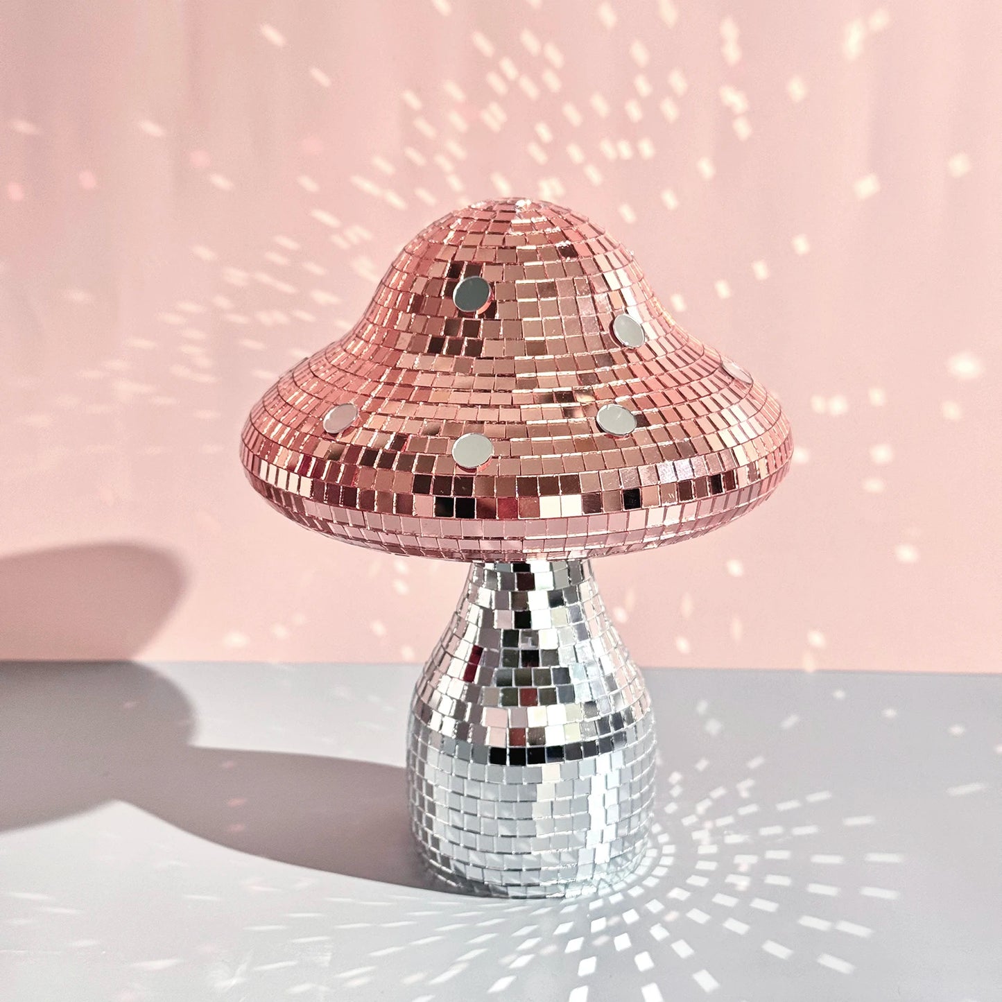Retro Disco Mushroom Ornament