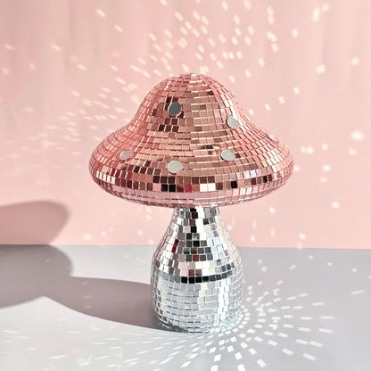 Retro Disco Mushroom Ornament