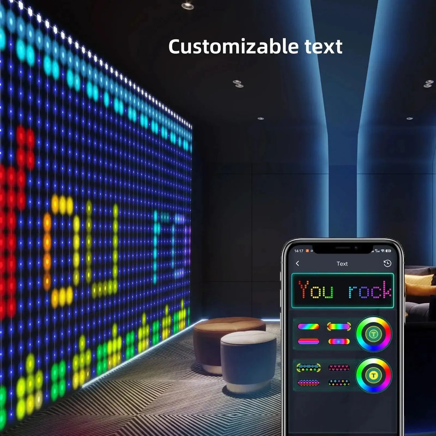 Smart LED Curtain Light