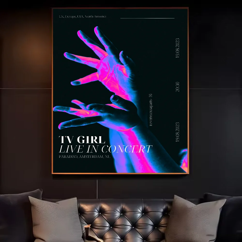 Retro TV Girl, French Exit, or Lovers Rock Poster