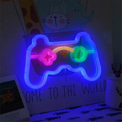Game Console Neon Light