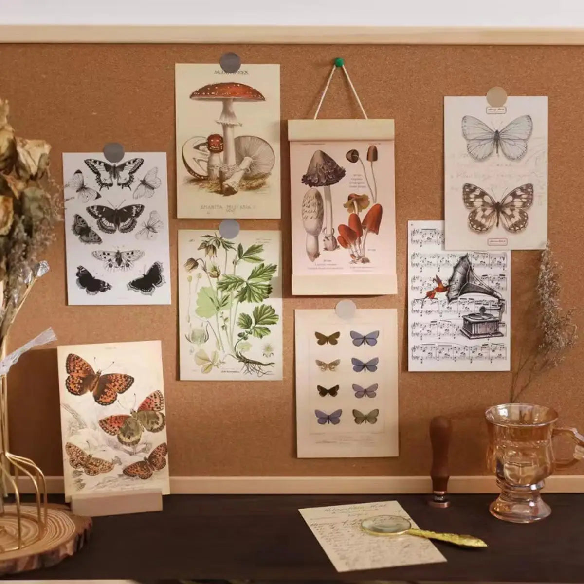 Vintage Spring Forest Collage Kit