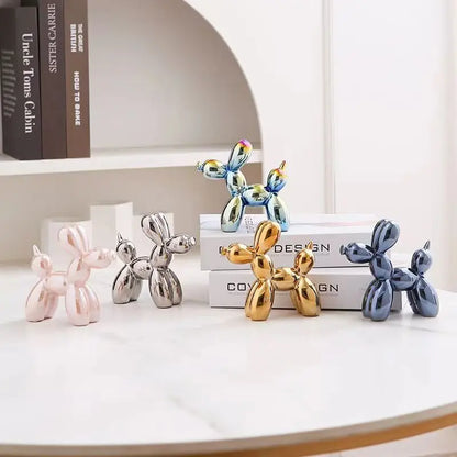 Ceramic Balloon Dog Sculpture