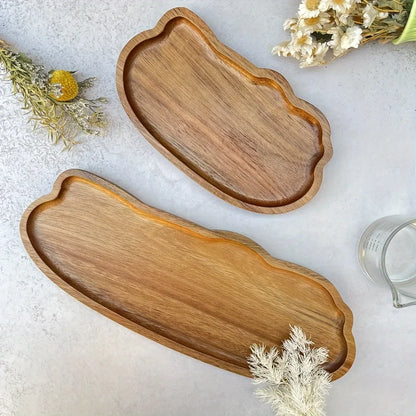 Japanese Style Wooden Tea Tray
