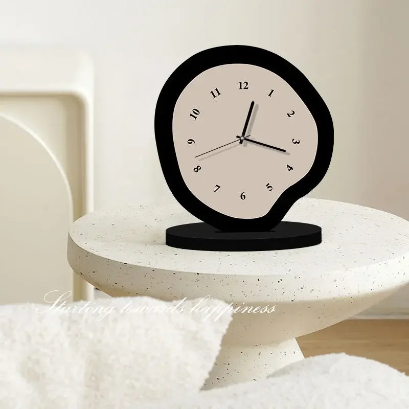 Cream Style Desktop Clock
