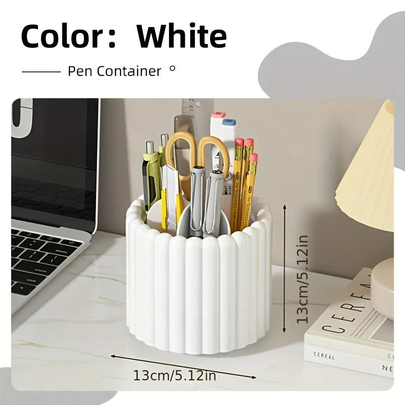Minimalist 360° Rotating Brush/Pen Holder