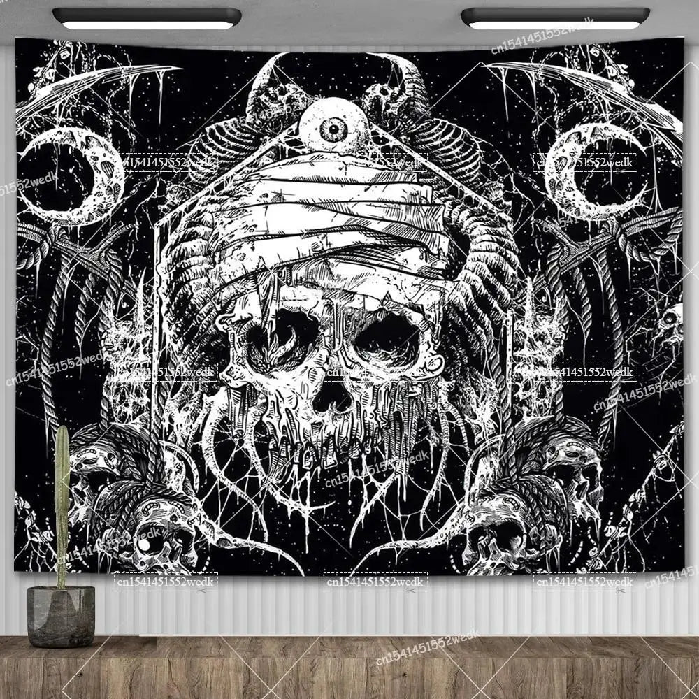 Skull Tapestry