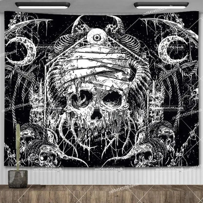 Skull Tapestry